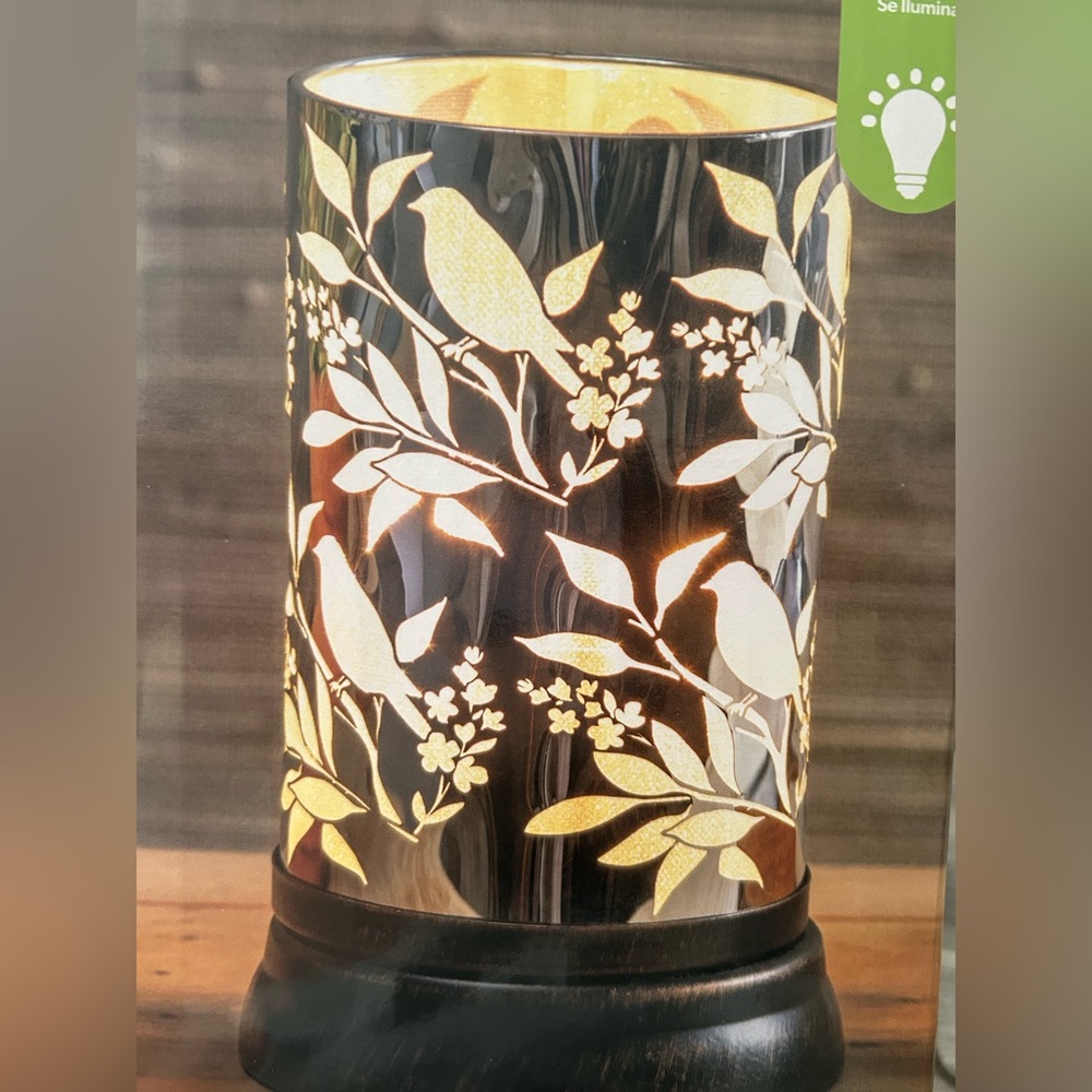 Evergreen Bird & Branch Electric Oil Warmer
